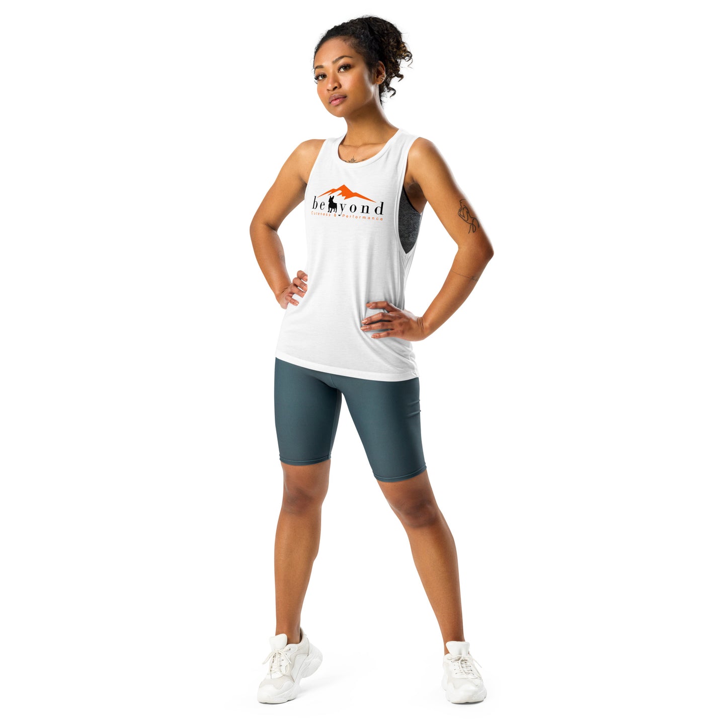 Womens' "Beyond Cuteness" Muscle Tank